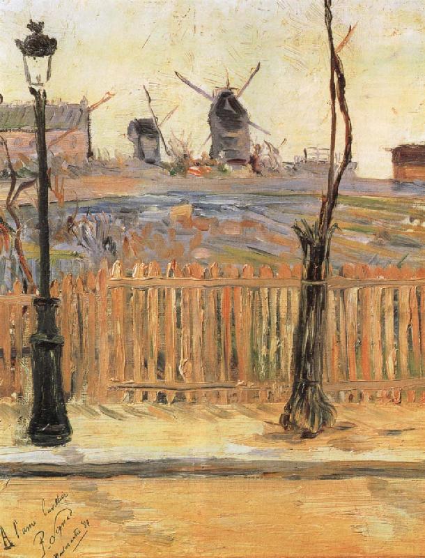 Paul Signac Mills on Moutamartre